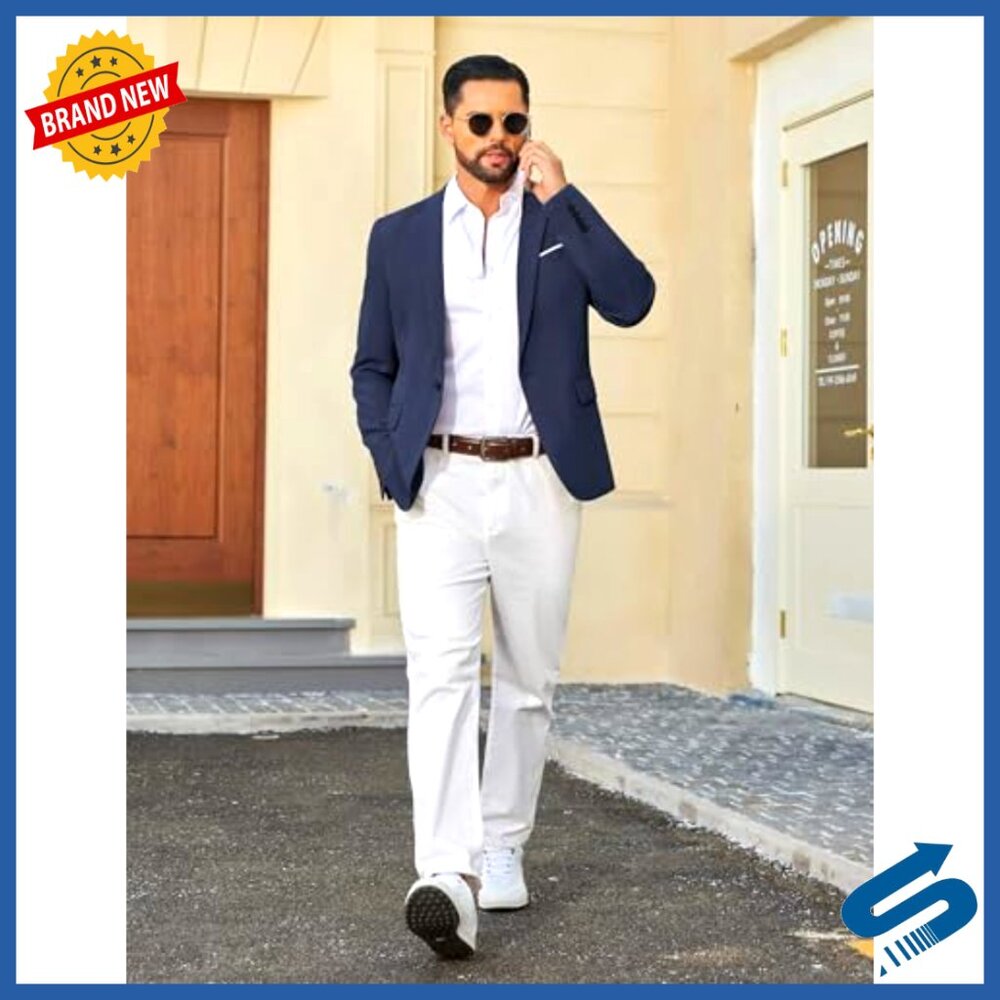 Lightweight Regular Fit Blazer One Button Sport C… - image 2